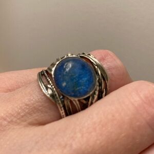 Silpada Roman Glass S.S. Ring